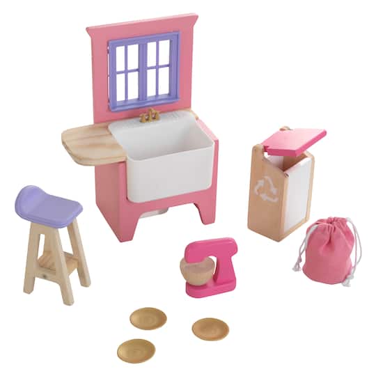 KidKraft Kitchen Upgrade Dollhouse Accessory Pack